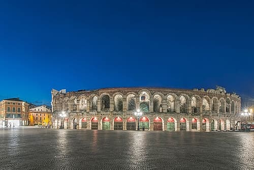 Italy-Verona Piazza Bro dawn Art Print
